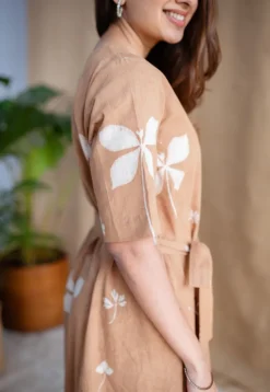 Zaira Dabu Slub Cotton Dress