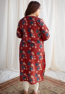 Zoha Ajrakh Cotton Kurta