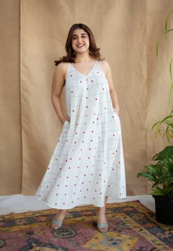 Zoyel Block Printed Cotton Dress